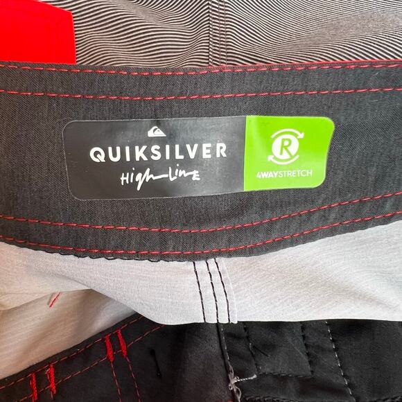 Quiksilver Highline Boardshorts 4-way Stretch Men's 28" Waist - Picture 11 of 13